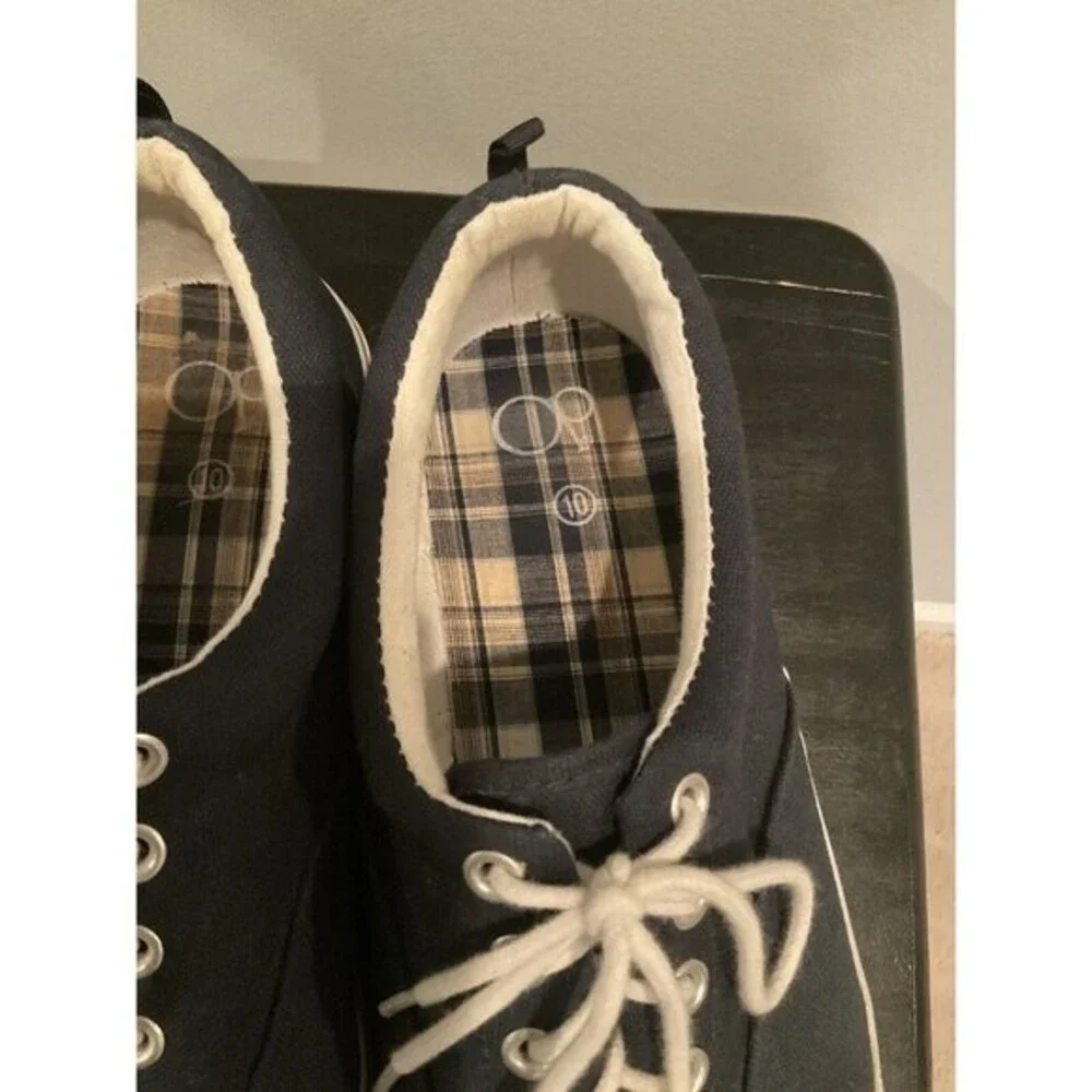 OP Navy Blue Canvas Shoes Mens Size 10